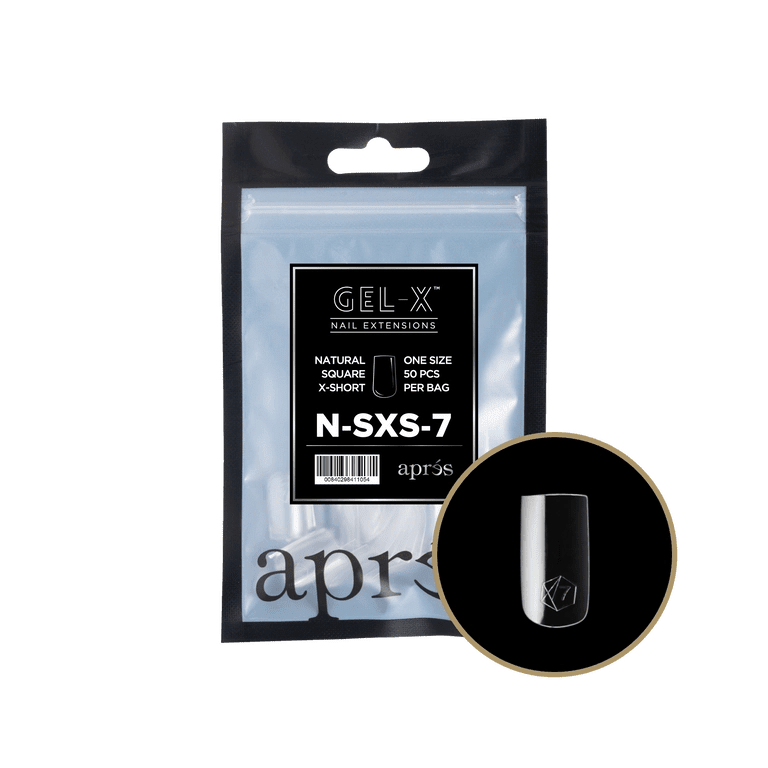 Gel - X® XS Square Refill (50pcs) - thePINKchair.ca - Tips - Apres