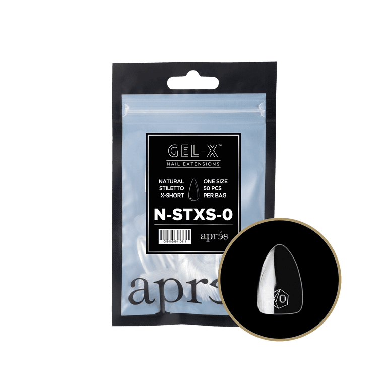 Gel - X® XS Stiletto Refill (50pcs) - thePINKchair.ca - Tips - Apres