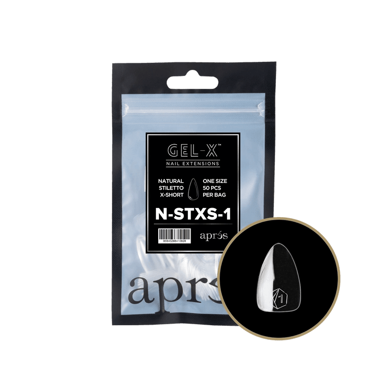 Gel - X® XS Stiletto Refill (50pcs) - thePINKchair.ca - Tips - Apres