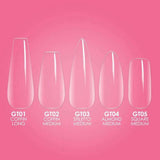 Gelly Tips, Long Coffin by Kiara Sky - thePINKchair.ca - Tips - Kiara Sky