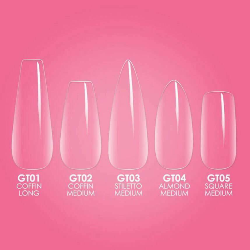 Gelly Tips, Medium Square by Kiara Sky - thePINKchair.ca - Tips - Kiara Sky