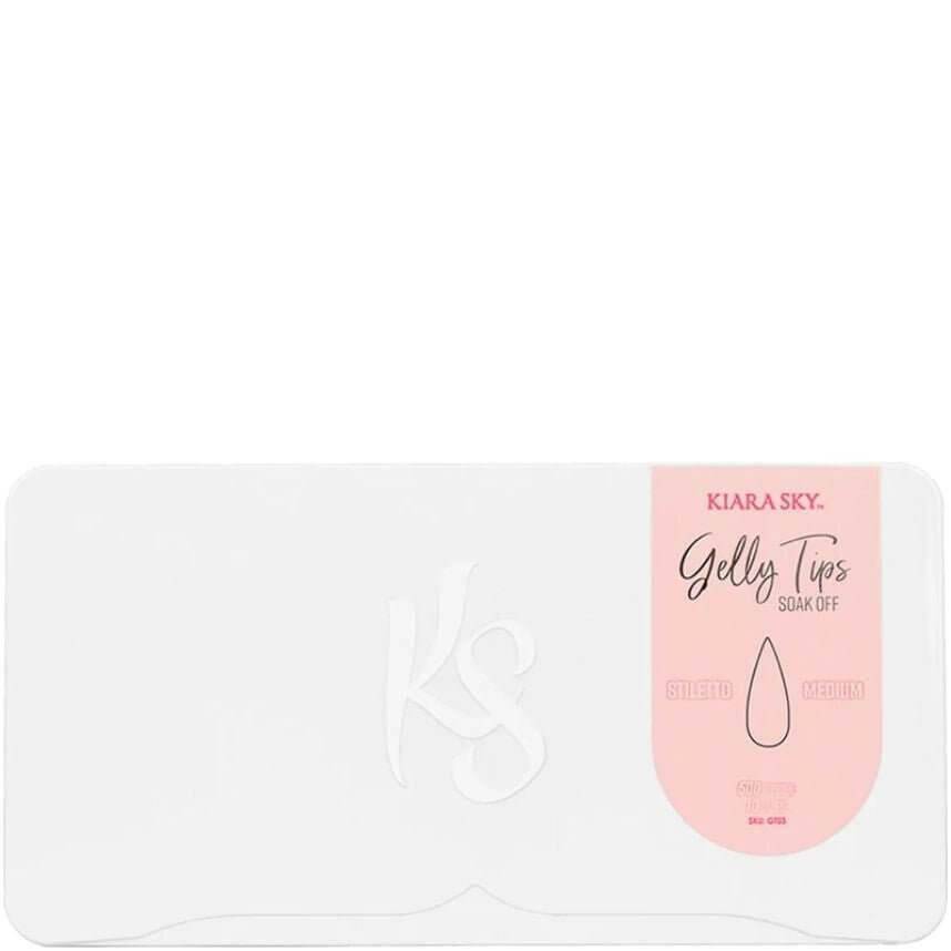 Gelly Tips, Medium Stiletto by Kiara Sky - thePINKchair.ca - Tips - Kiara Sky