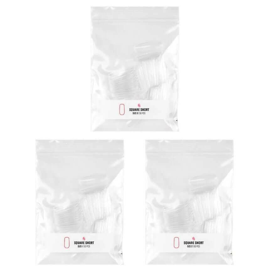 Gelly Tips, Short Square Refill by Kiara Sky - thePINKchair.ca - Tips - Kiara Sky