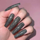 GFX101, Midnight Fling Diamond FX Gel Polish by Kiara Sky