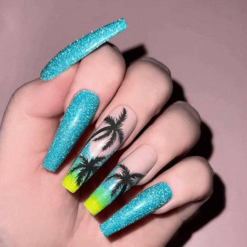 GFX119, Topaz Diamond FX Gel Polish by Kiara Sky - thePINKchair.ca - Gel Polish - Kiara Sky