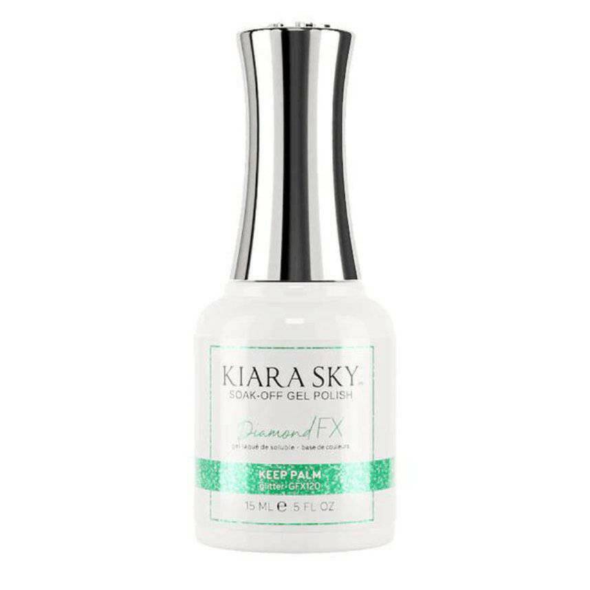 GFX120, Keep Palm Diamond FX Gel Polish by Kiara Sky - thePINKchair.ca - Gel Polish - Kiara Sky