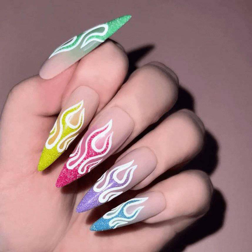GFX120, Keep Palm Diamond FX Gel Polish by Kiara Sky - thePINKchair.ca - Gel Polish - Kiara Sky