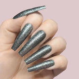 GFX201, Funmetal Platinum FX Gel Polish by Kiara Sky