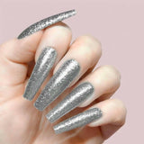 GFX202, Shimmering Lights Platinum FX Gel Polish by Kiara Sky