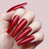 GFX203, Candy Apple Platinum FX Gel Polish by Kiara Sky