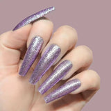 GFX205, Euphoria Platinum FX Gel Polish by Kiara Sky