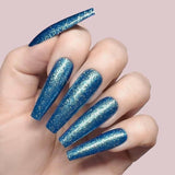 GFX206, Deep Sea Platinum FX Gel Polish by Kiara Sky