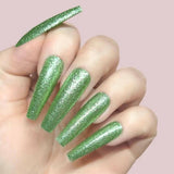 GFX208, Emerald Star Platinum FX Gel Polish by Kiara Sky