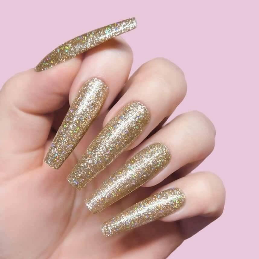GFX209, Sunbeam Platinum FX Gel Polish by Kiara Sky - thePINKchair.ca - Gel Polish - Kiara Sky