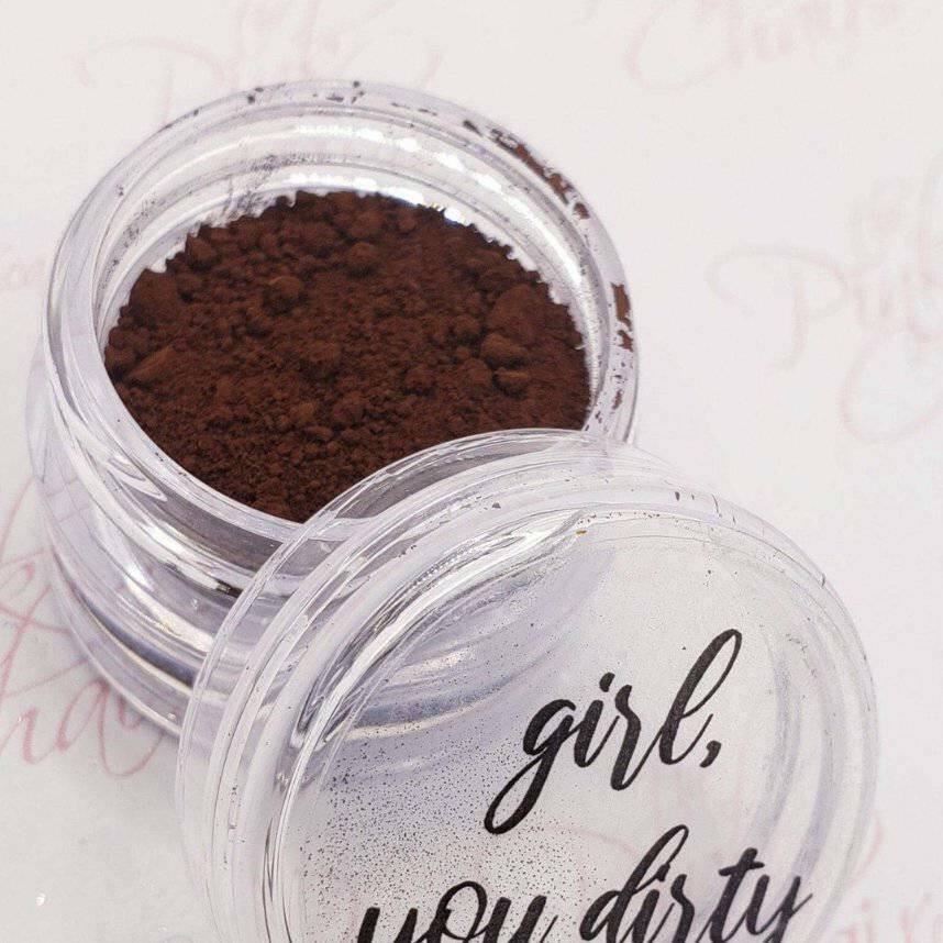 Girl, You Dirty! Pigment by thePINKchair - thePINKchair.ca - Nail Art - thePINKchair nail studio