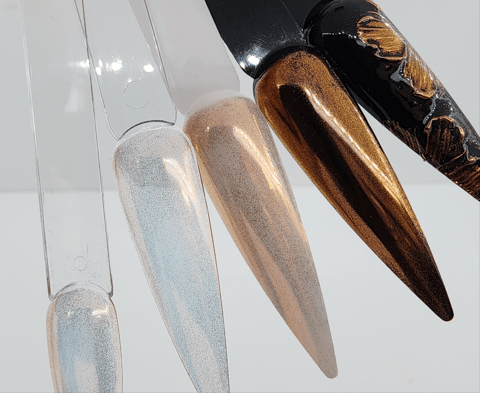 Glacier Glow Chrome Pigment - thePINKchair.ca - Nail Art - thePINKchair.ca