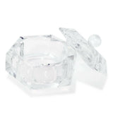 Glass Dappen Dish (with Lid) by NSI