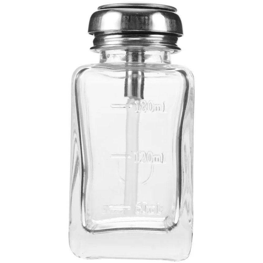 Glass Pump Bottle (180ml) by thePINKchair - thePINKchair.ca - Personal Care - thePINKchair nail studio