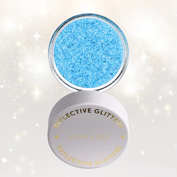 Glistening Pools - Reflective Glitter - thePINKchair.ca - nail art - Kiara Sky