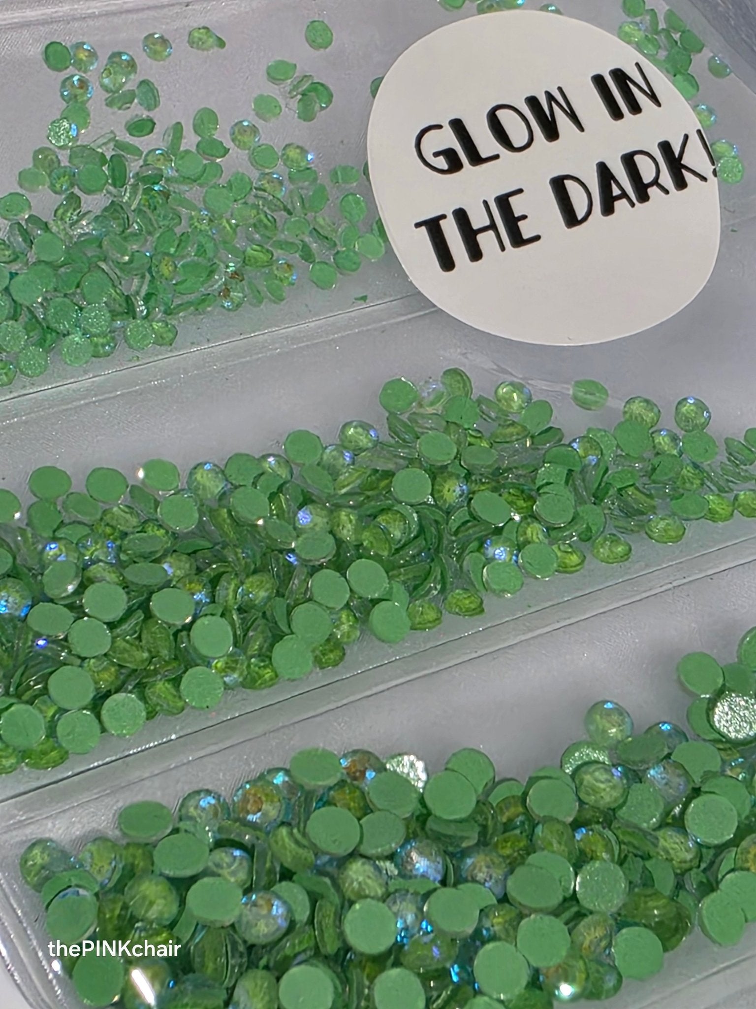 GLOW IN THE DARK Crystals - thePINKchair.ca - thePINKchair.ca