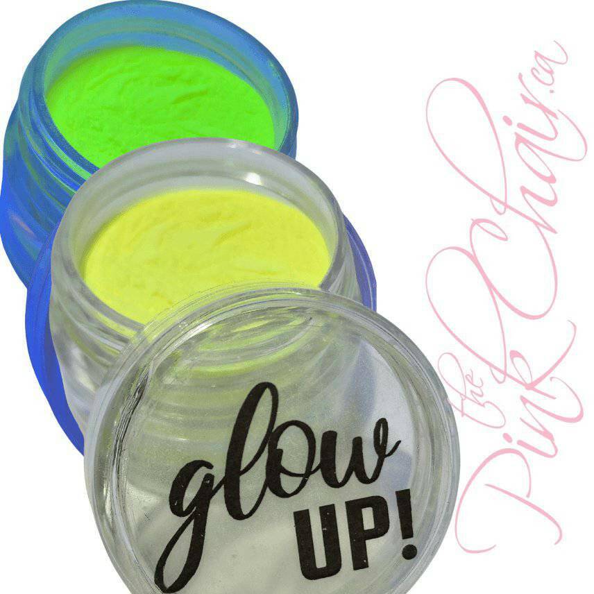 GLOW Up Pigment - thePINKchair.ca - Nail Art - thePINKchair.ca