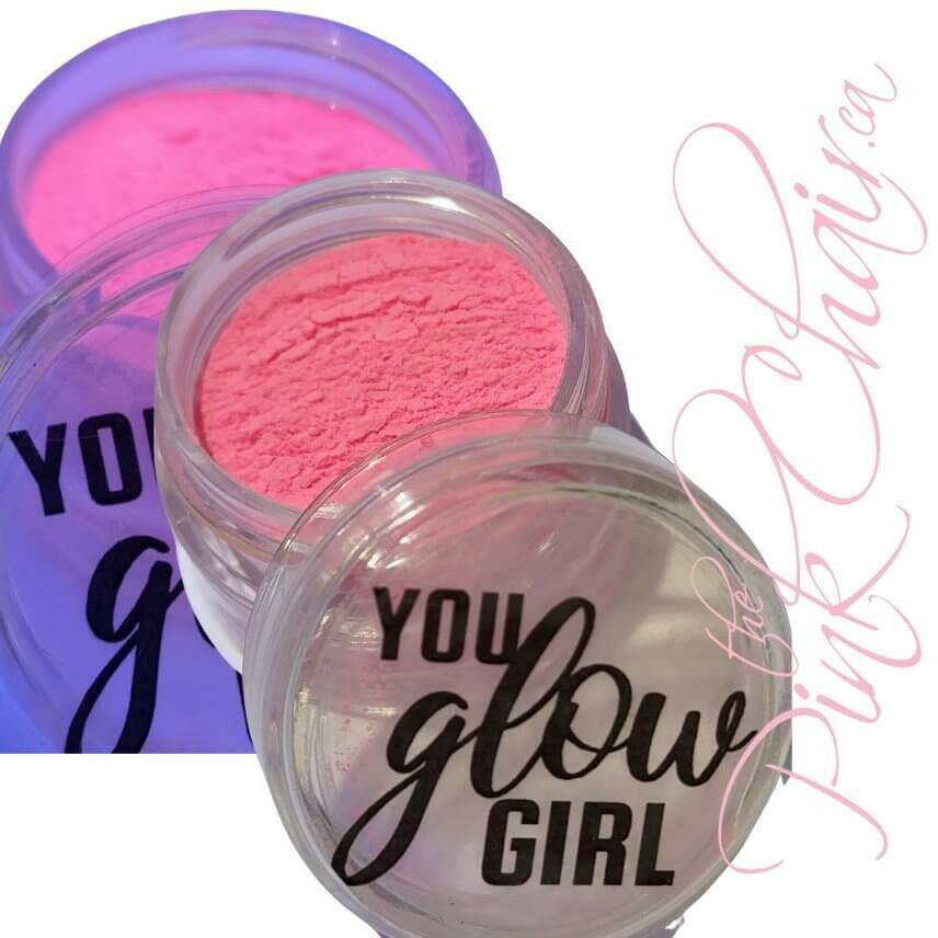 Glow Your Own Way, Pigment Collection by thePINKchair - thePINKchair.ca - Nail Art - thePINKchair nail studio