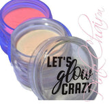 Glow Your Own Way, Pigment Collection by thePINKchair - thePINKchair.ca - Nail Art - thePINKchair nail studio