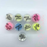 Glow Your Own Way, Pigment Collection by thePINKchair - thePINKchair.ca - Nail Art - thePINKchair nail studio