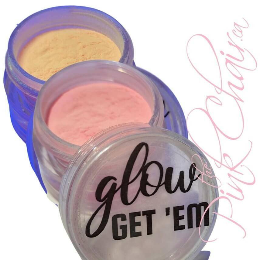 Glow Your Own Way, Pigment Collection by thePINKchair - thePINKchair.ca - Nail Art - thePINKchair nail studio