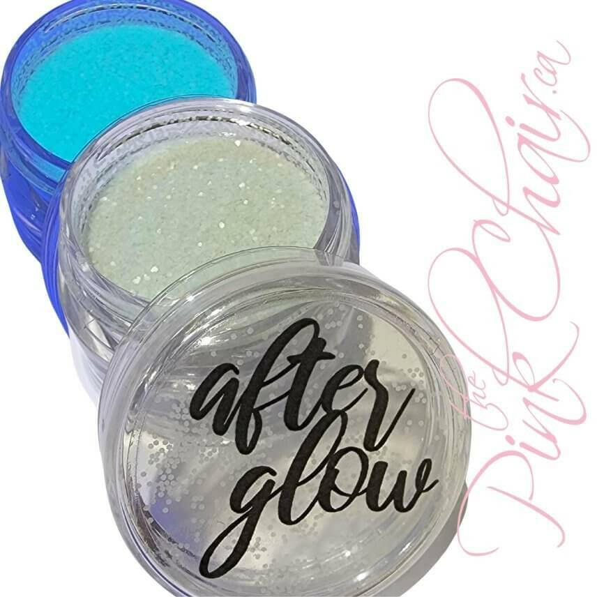 Glow Your Own Way, Pigment Collection by thePINKchair - thePINKchair.ca - Nail Art - thePINKchair nail studio