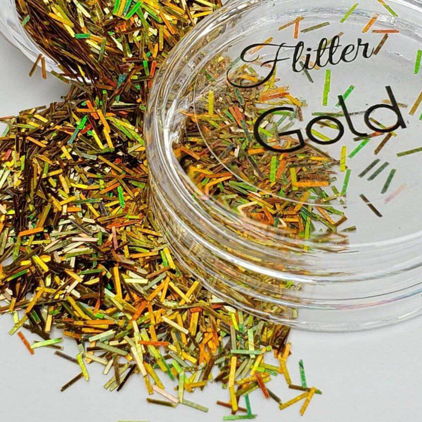 Gold, Flitter (10) - thePINKchair.ca - Glitter - thePINKchair nail studio