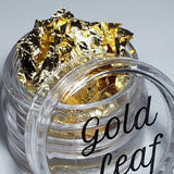 Gold Leaf (418/480) - thePINKchair.ca - Nail Art - thePINKchair nail studio