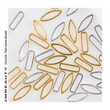 Gold & Silver Decorative Metal Ornaments by 2MBEAUTY - thePINKchair.ca - Nail Art - 2Mbeauty