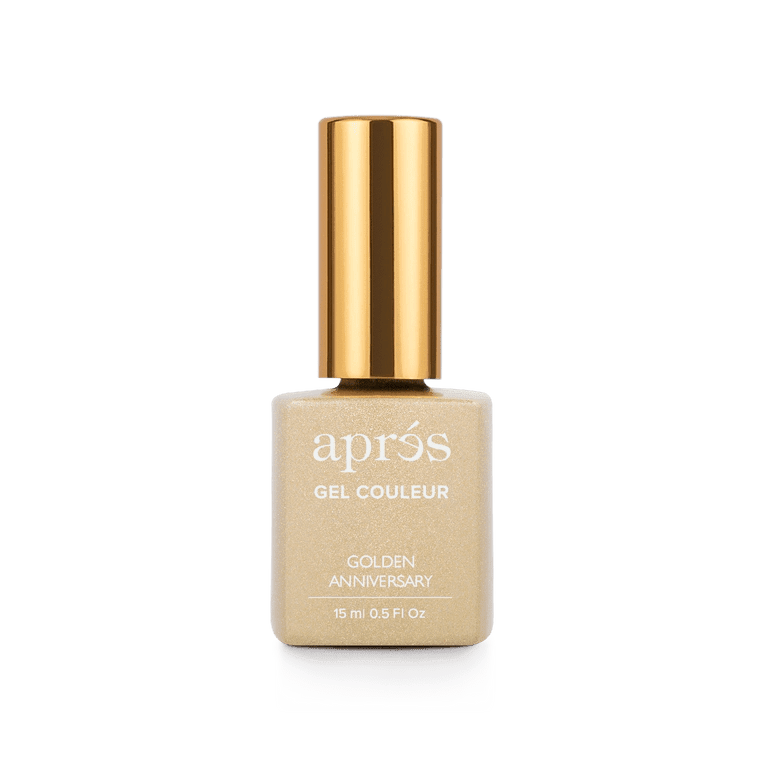 Golden Anniversary - G08 - thePINKchair.ca - gel polish - Apres
