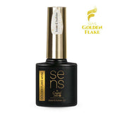 Golden Flake SENS Base + Builder Gel by Crystal Nails