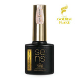 Golden Flake SENS Base + Builder Gel by Crystal Nails