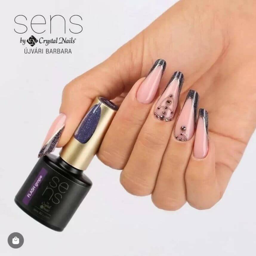 Grape Flash SENS Gel Polish - thePINKchair.ca - Gel Polish - Crystal Nails/Elite Cosmetix USA