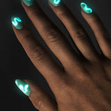 Green Glow Pigment - thePINKchair.ca - Nail Art - the GEL bottle