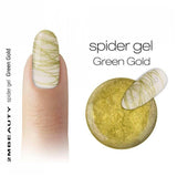 Green Gold Spider Gel - thePINKchair.ca - Coloured Gel - 2Mbeauty