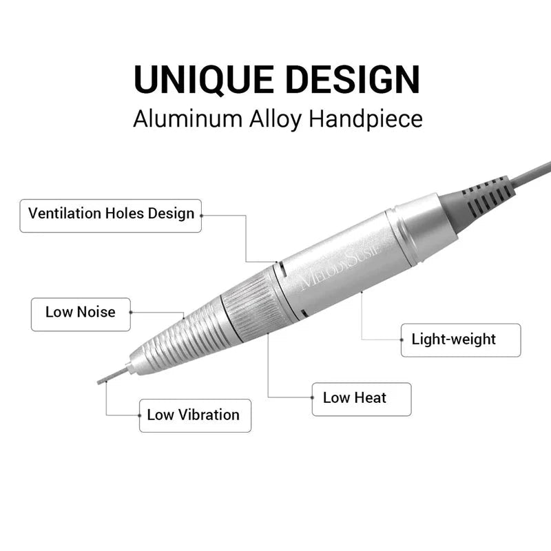 Handpiece for Scamander(SC320H) Rechargeable Nail Drill - thePINKchair.ca - efile - Melody Susie