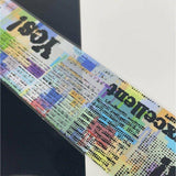 Headlines & Goodtimes, Transfer Foil 2 by thePINKchair - thePINKchair.ca - nail art - thePINKchair nail studio