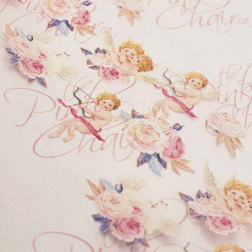 Heaven Sent 3 Transfer Foil by thePINKchair - thePINKchair.ca - Nail Art - thePINKchair nail studio