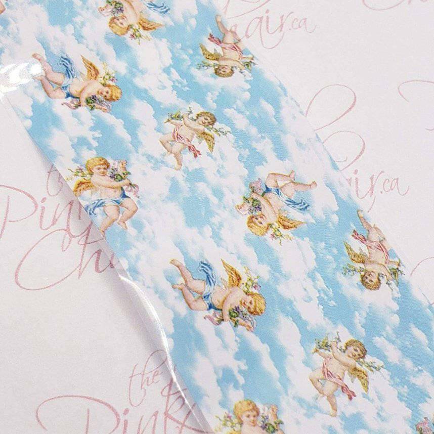 Heaven Sent 6 Transfer Foil by thePINKchair - thePINKchair.ca - Nail Art - thePINKchair nail studio