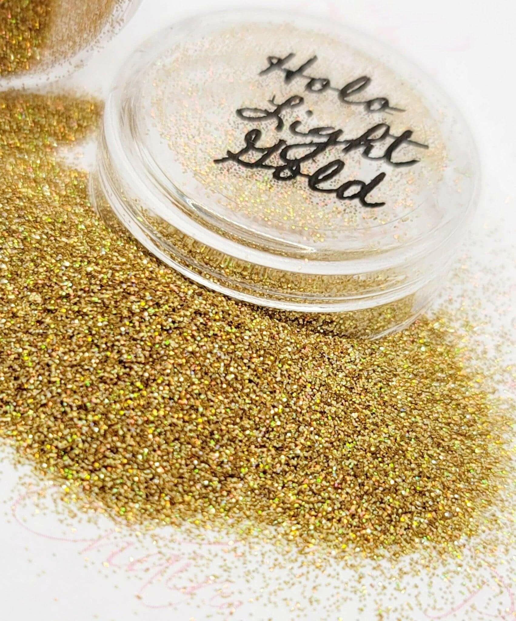 Holo Light Gold, Glitter (376) - thePINKchair.ca - Glitter - thePINKchair nail studio
