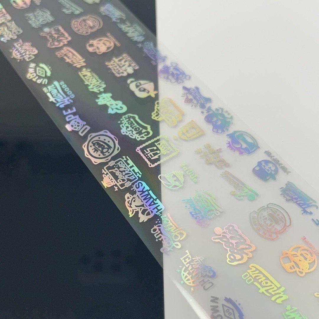 Holo Make Me Happy, Transfer Foil 2 - thePINKchair.ca - nail art - thePINKchair nail studio