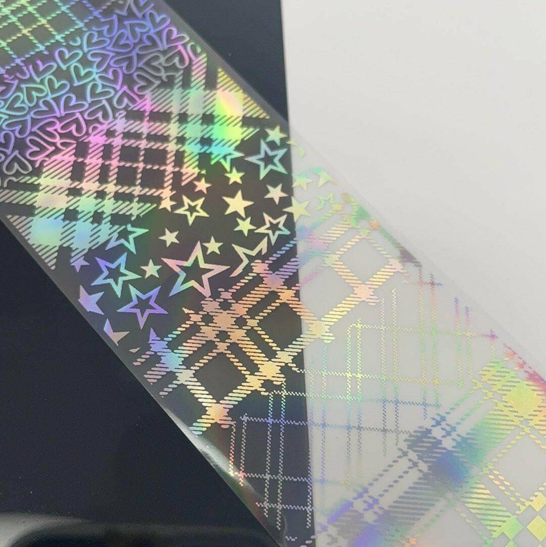 Holo Make Me Happy, Transfer Foil 4 - thePINKchair.ca - nail art - thePINKchair nail studio
