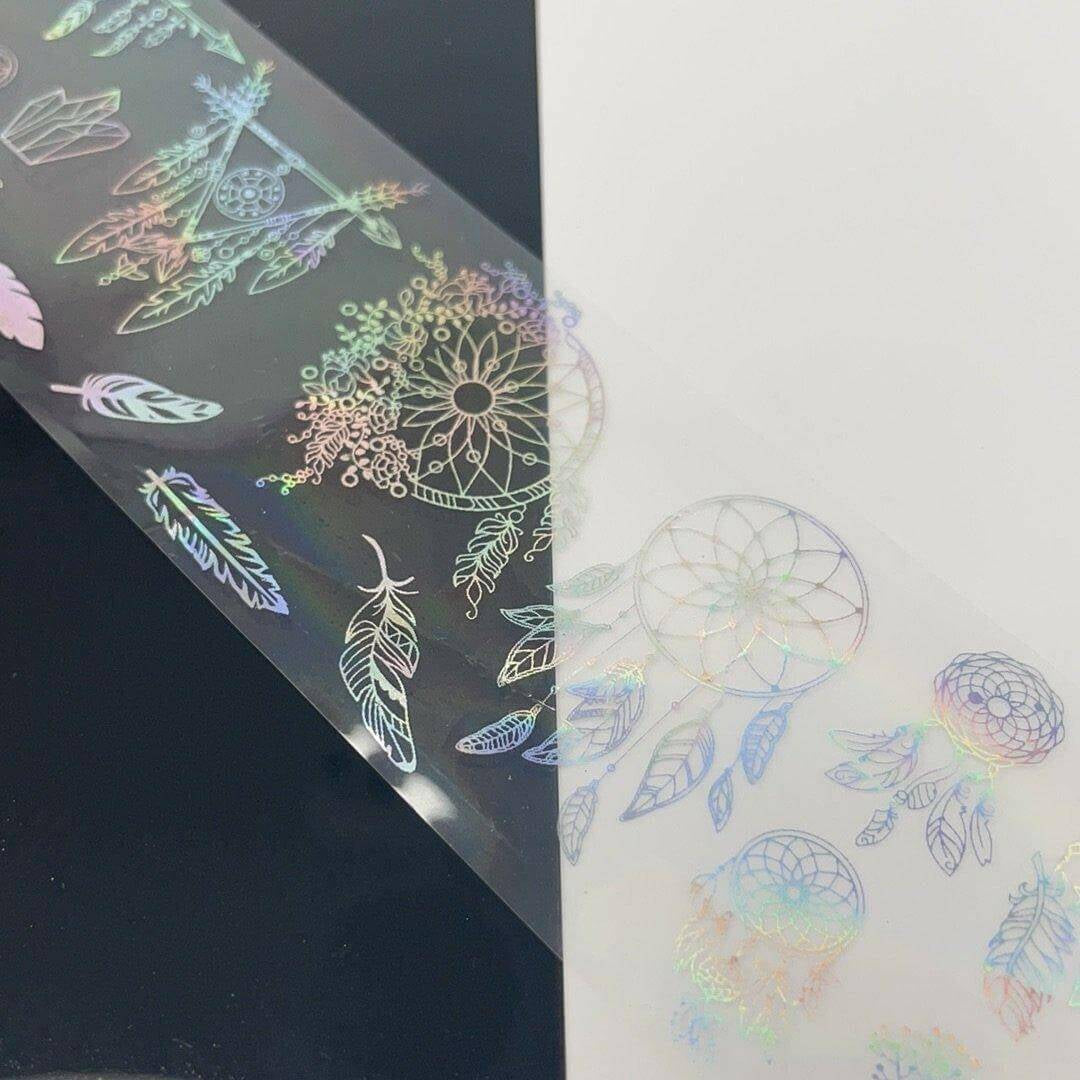 Holo Make Me Happy, Transfer Foil 6 - thePINKchair.ca - nail art - thePINKchair nail studio
