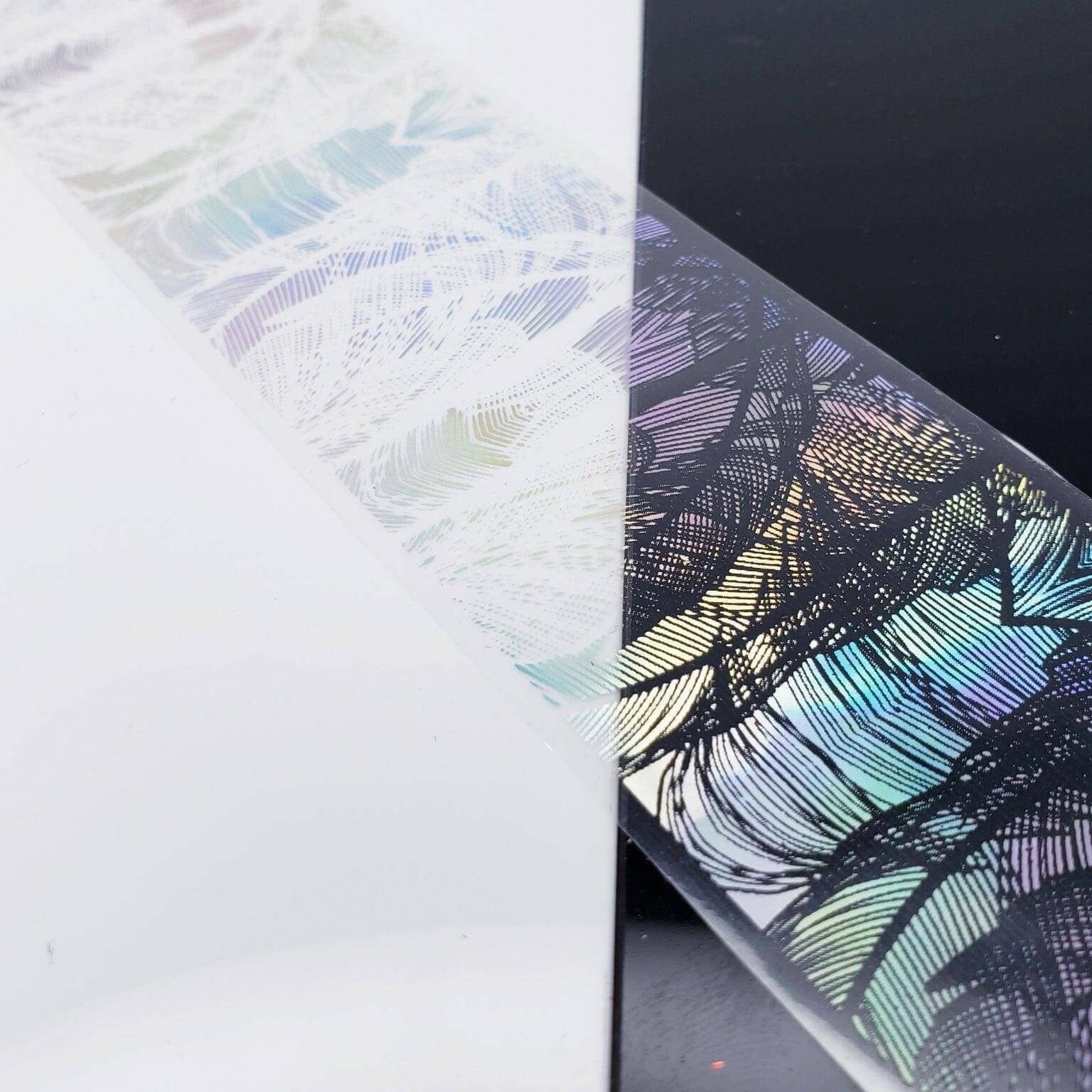 Holo Pattern 1 Transfer Foil - thePINKchair.ca - Nail Art - thePINKchair nail studio