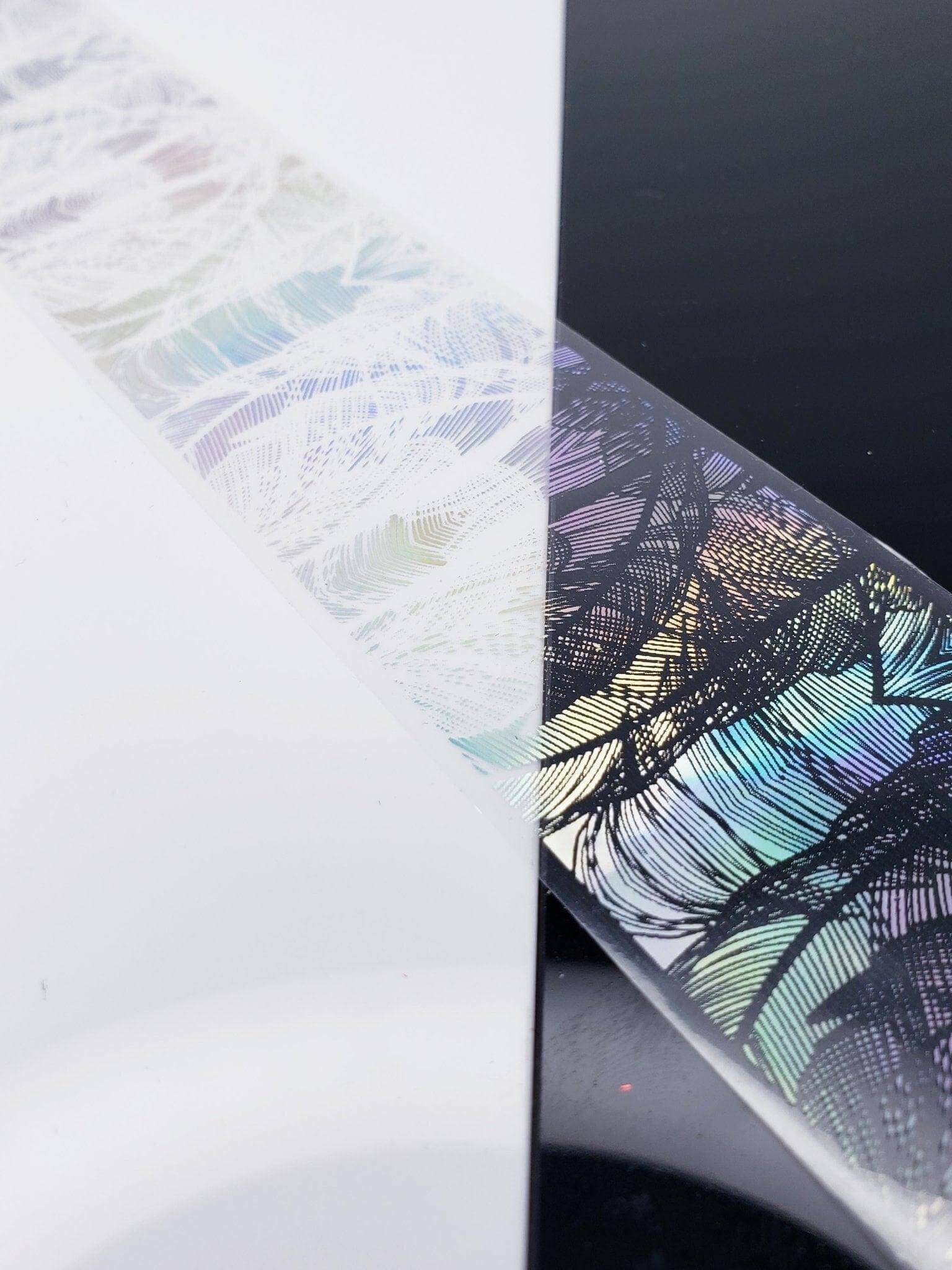 Holo Pattern 1 Transfer Foil - thePINKchair.ca - Nail Art - thePINKchair nail studio