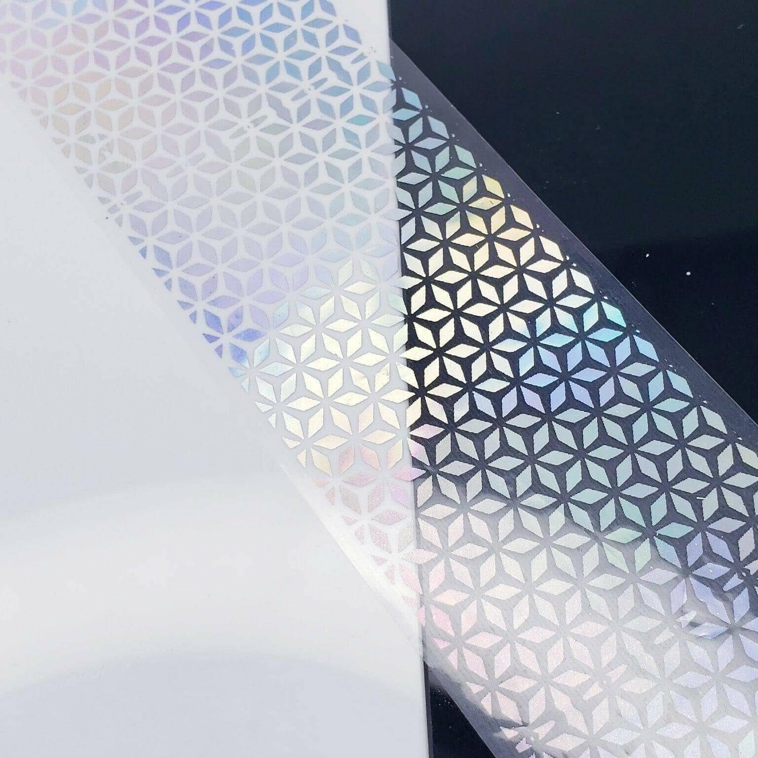 Holo Pattern 11 Transfer Foil - thePINKchair.ca - Nail Art - thePINKchair nail studio